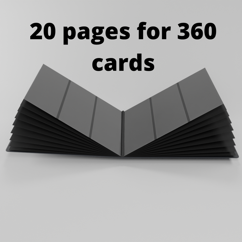 Card Guardian - 9 Pocket Trading Card Binder for 360 cards