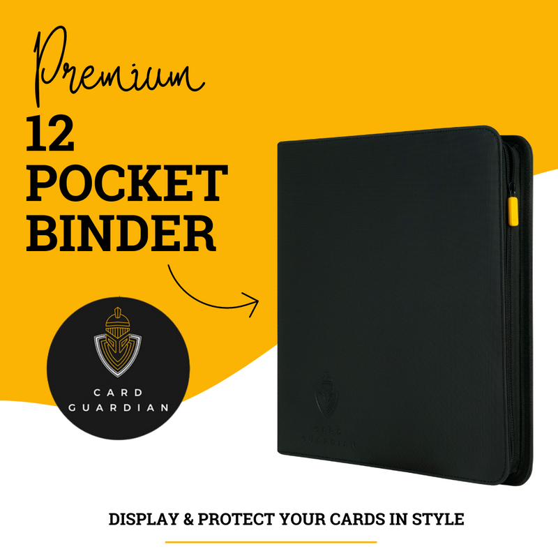 Card Guardian - Premium 12 Pocket Binder for up to 480 Cards