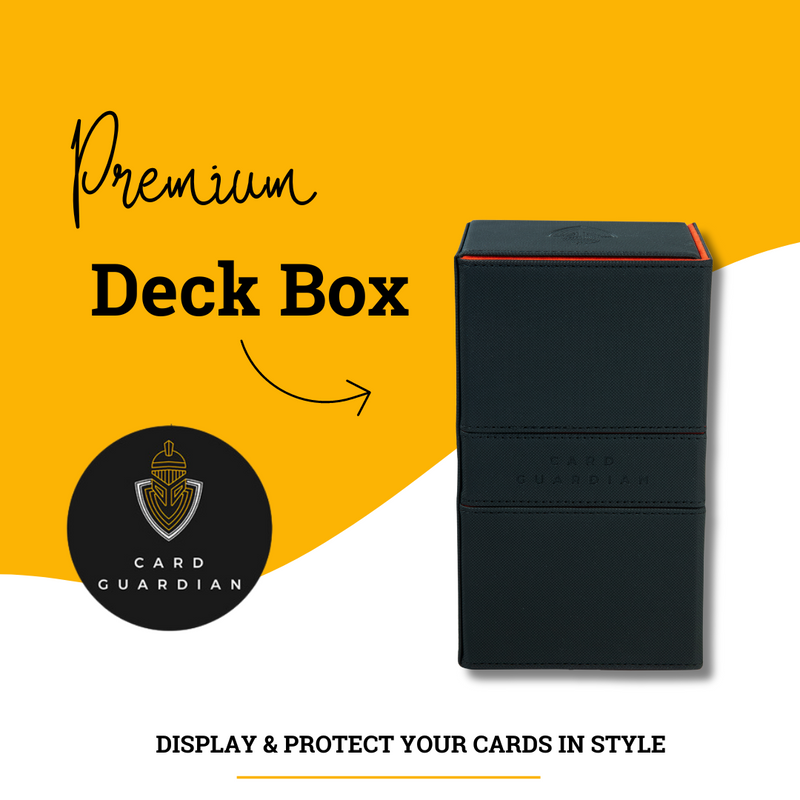 Card Guardian - Premium double deck box for 200+ cards