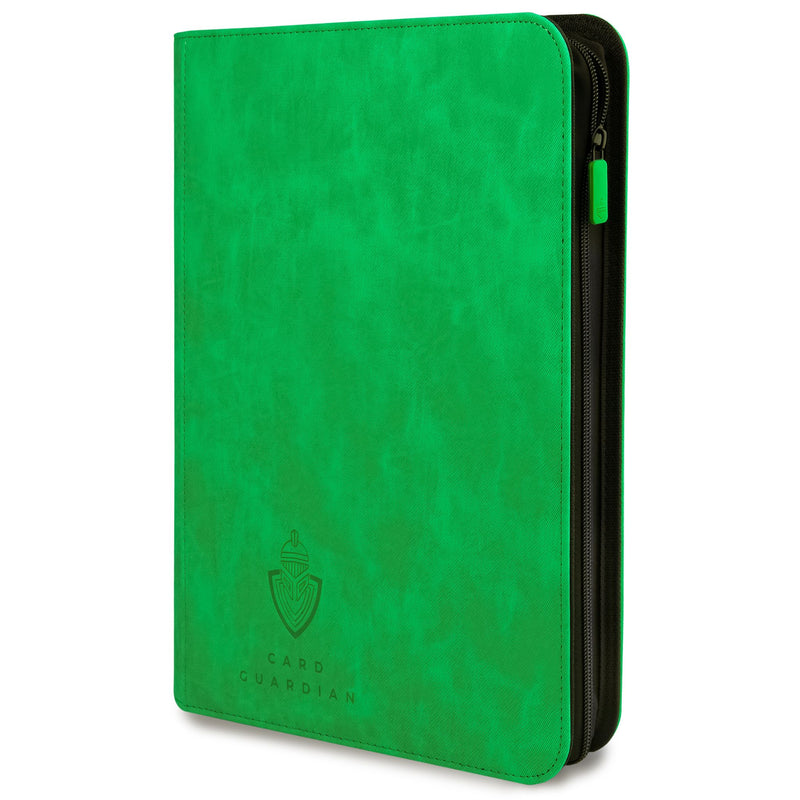 Card Guardian - 9 Pocket Premium Binder with Zipper for 504 Cards