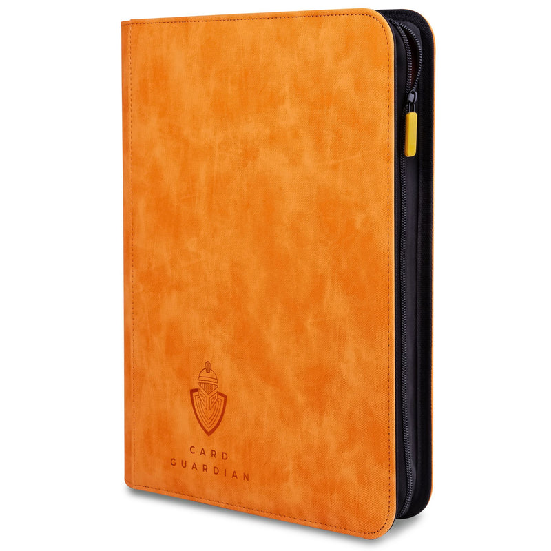 Card Guardian - 9 Pocket Premium Binder with Zipper for 504 Cards