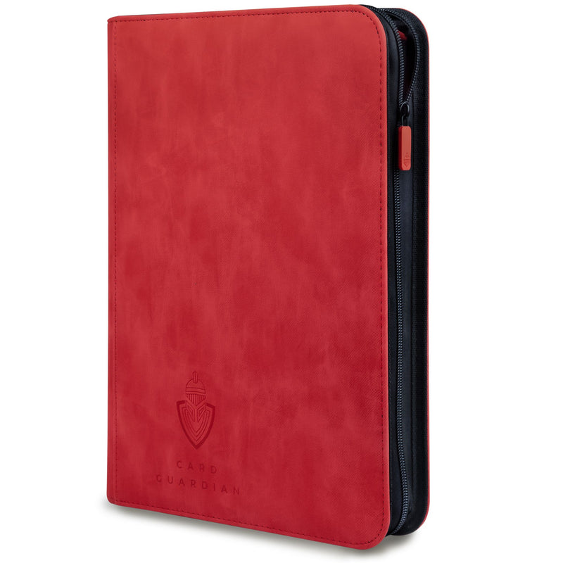 Card Guardian - 9 Pocket Premium Binder with Zipper for 504 Cards