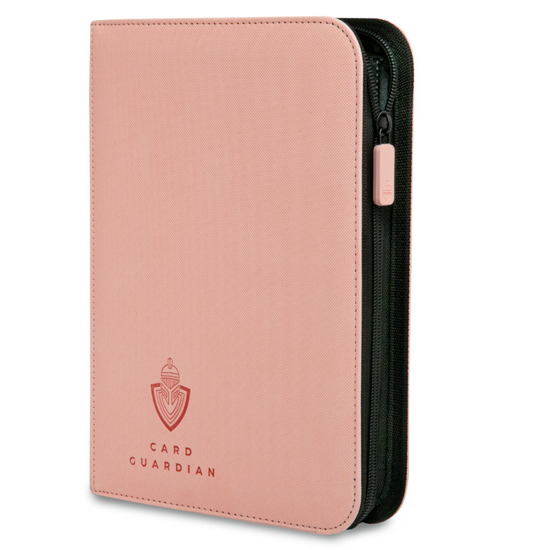 Card Guardian - Premium+ 4 Pocket Card Binder 160 Side Loading Pocket with Zipper For Trading Card Games TCG Red Card Guardian - Premium+ 4 Pocket Card Binder 160 Side Loading Pocket with Zipper For Trading Card Games TCG Red