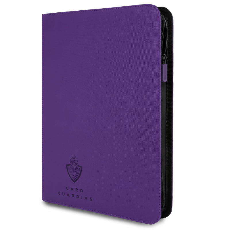 Card Guardian - 9 Pocket Premium Binder with Zipper for 360 Cards
