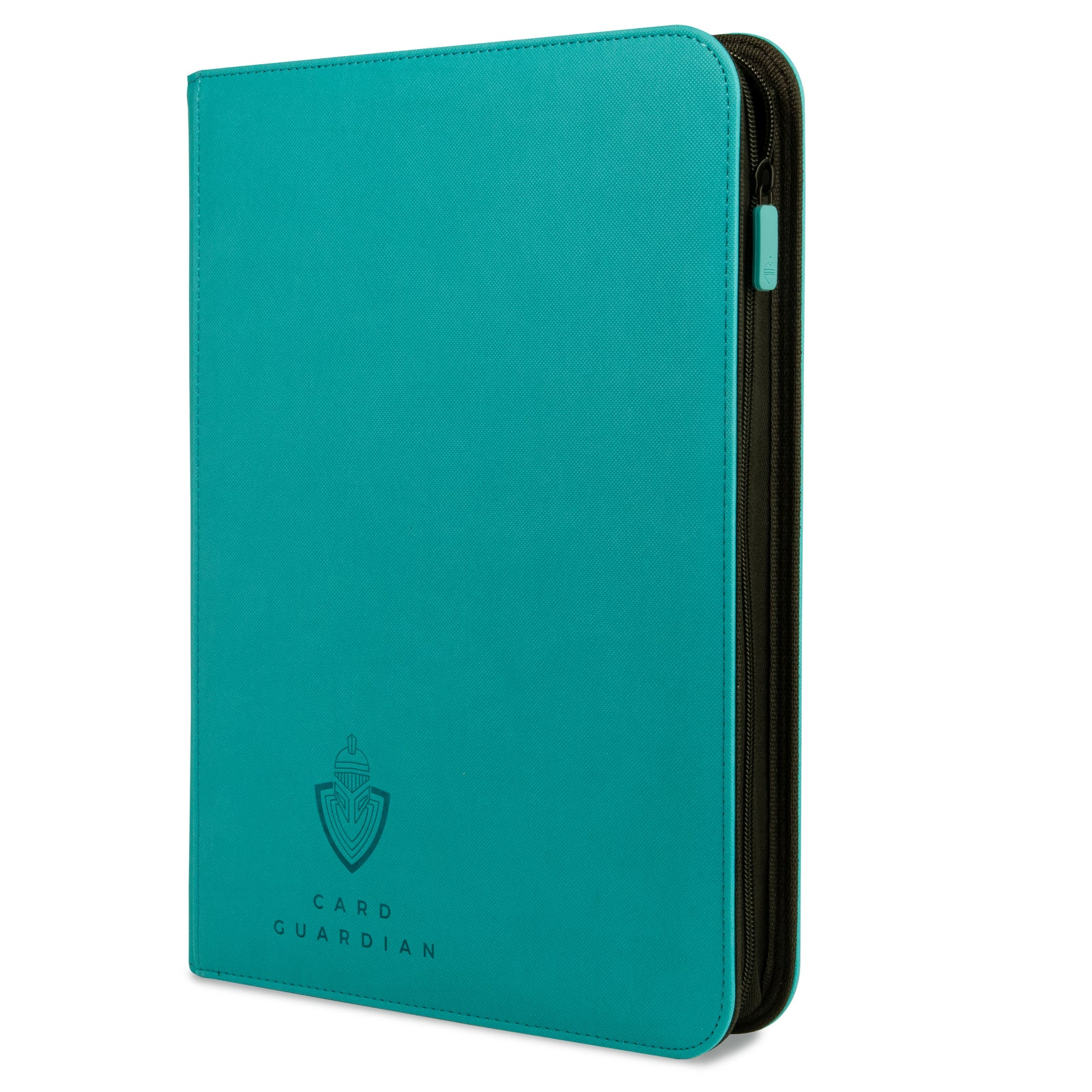 Card Guardian 9 Pocket Premium Binder With Zipper For 360 Cards Trading Card Games TCG (Teal) Side Loaded Pockets Card Guardian 9 Pocket Premium Binder With Zipper For 360 Cards Trading Card Games TCG (Teal) Side Loaded Pockets
